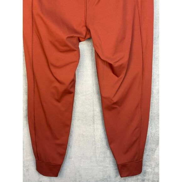 Athleta Pants Womens Extra Small Brown Distance Jogger Pockets Stretch Workout - Picture 5 of 14